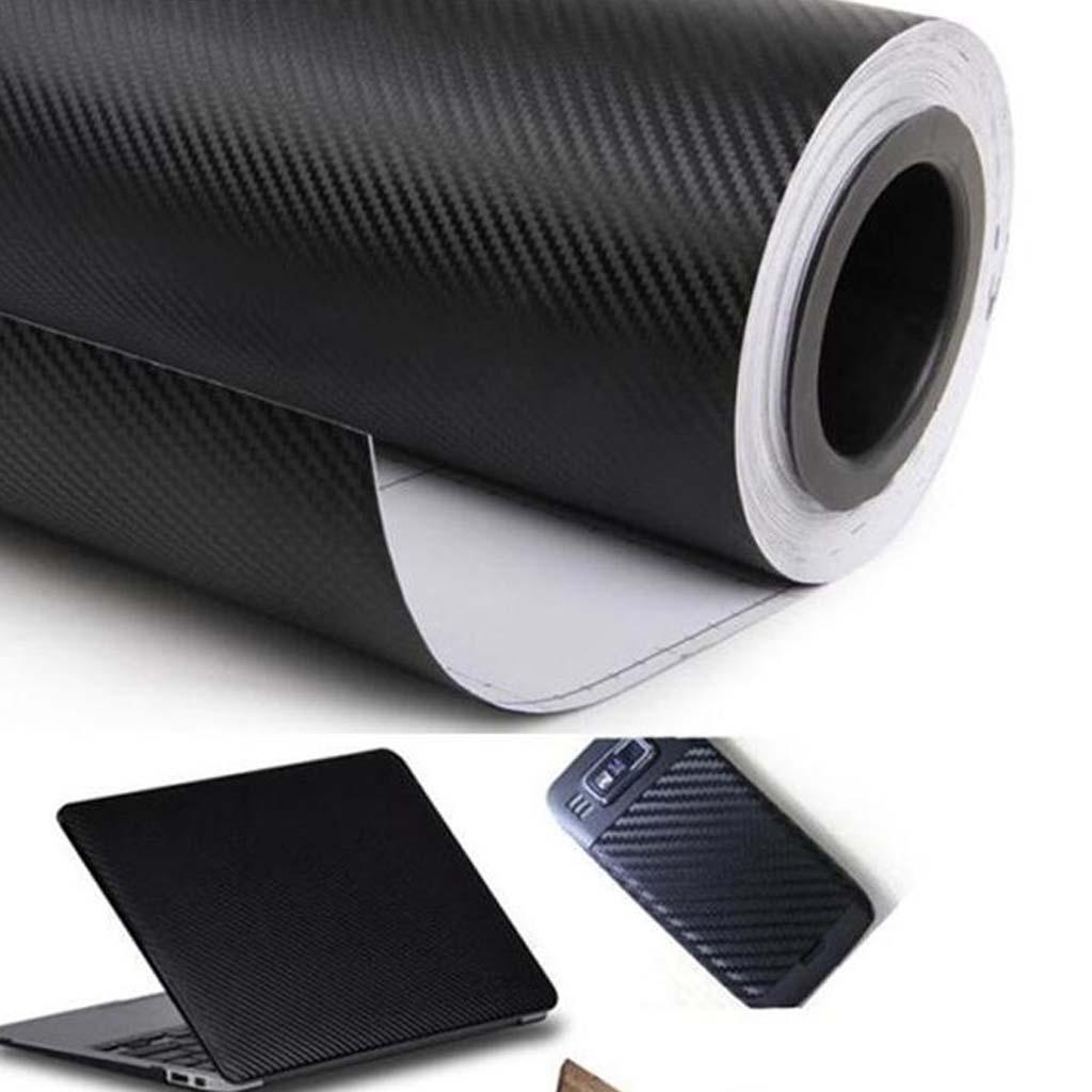 Shiny Glossy Carbon Fiber Film Wrap Decal Car Auto Sticker Sheet