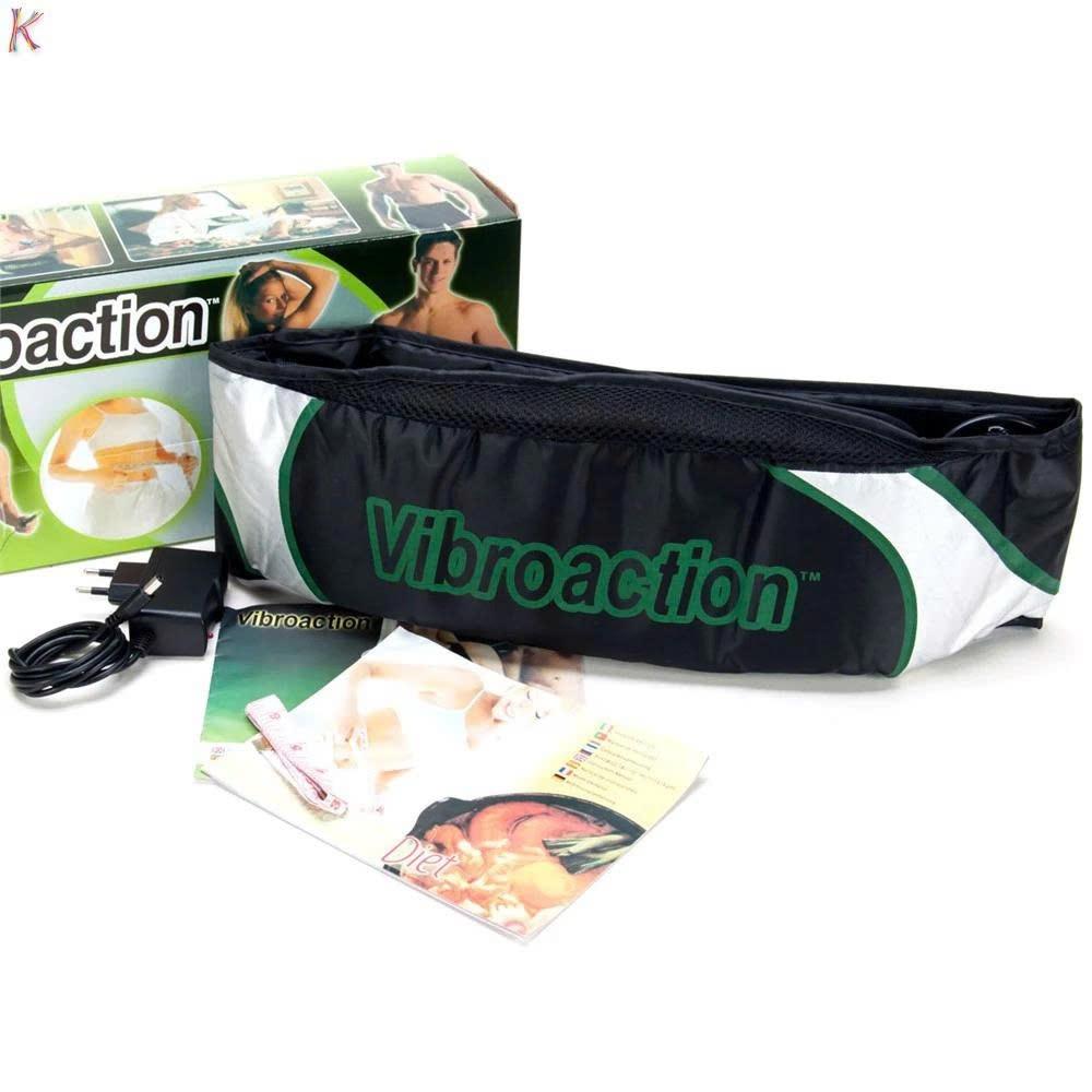 Đai Massage Vibro Action ĐAI LẠNH Rung và Giảm Mỡ Bụng, Massage Rung Giảm Đau Nhức Vai Gáy Chân Tay