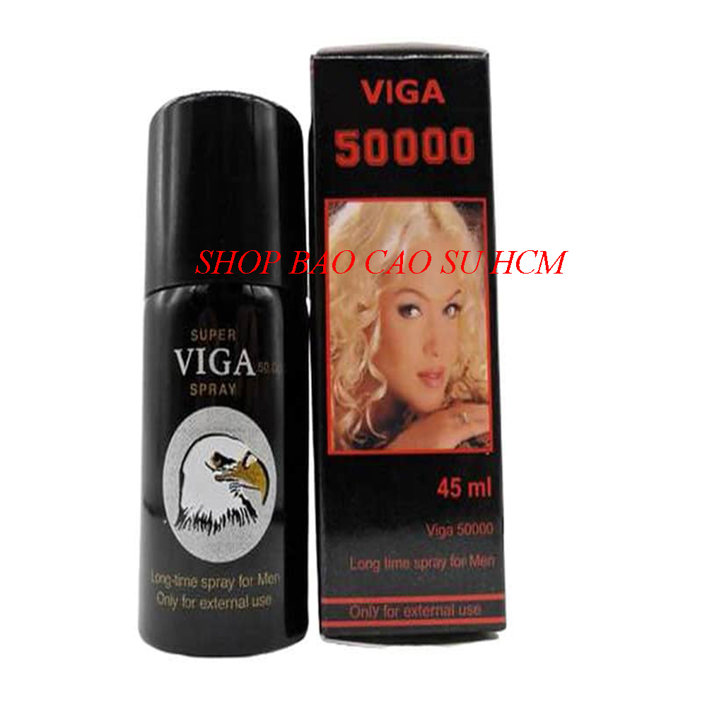 XỊT VIGA 50000 + Bao Cao Su power men