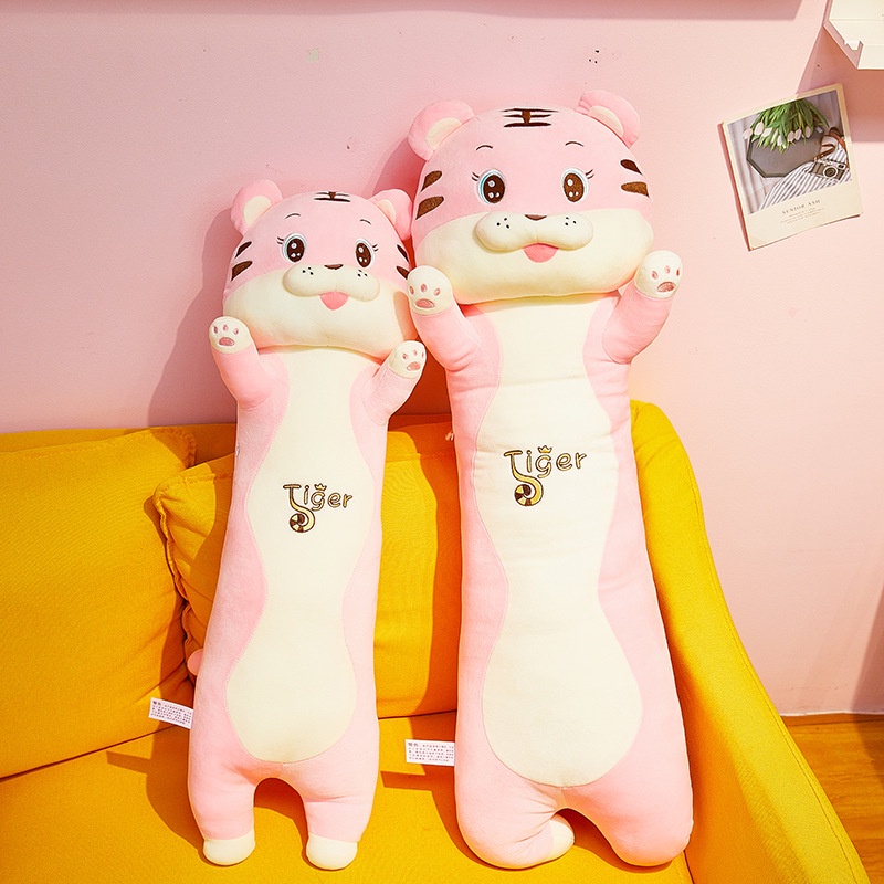 Gối ôm con hổ, con cọp dễ thương siêu cute (65cm---1m2) vải miniso siêu mềm mịn, an toàn, hàng cao cấp loại 1 (Tặng Kèm 1 Ví Da 12 Ngăn Đựng Thẻ Atm, Cccd)