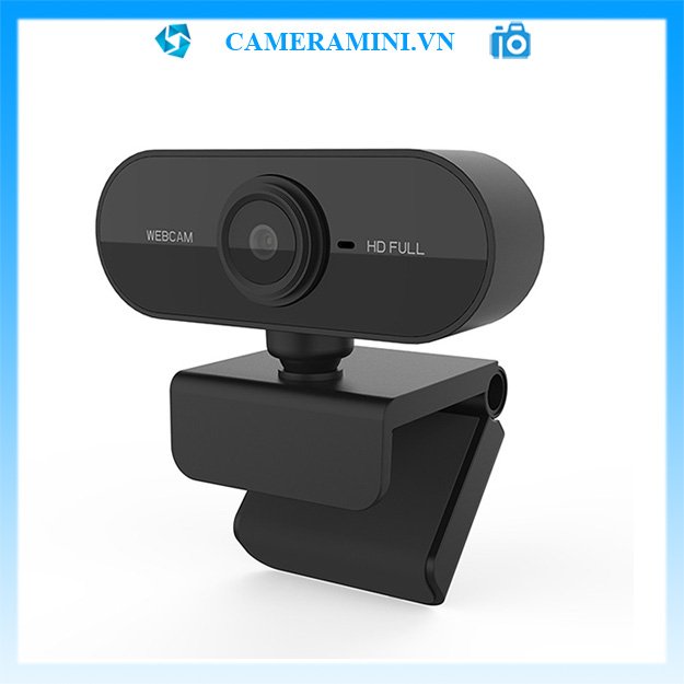 Webcam máy tính fullHD 1080p sắc nét, có mic thu âm hỗ trợ học online, livestream giảng bài. Có kẹp, cổng usb