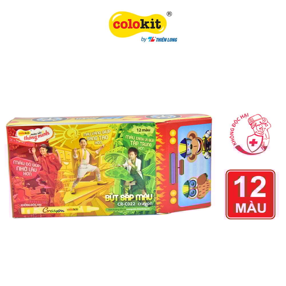 Bút sáp màu Thiên Long Colokit CR-C022