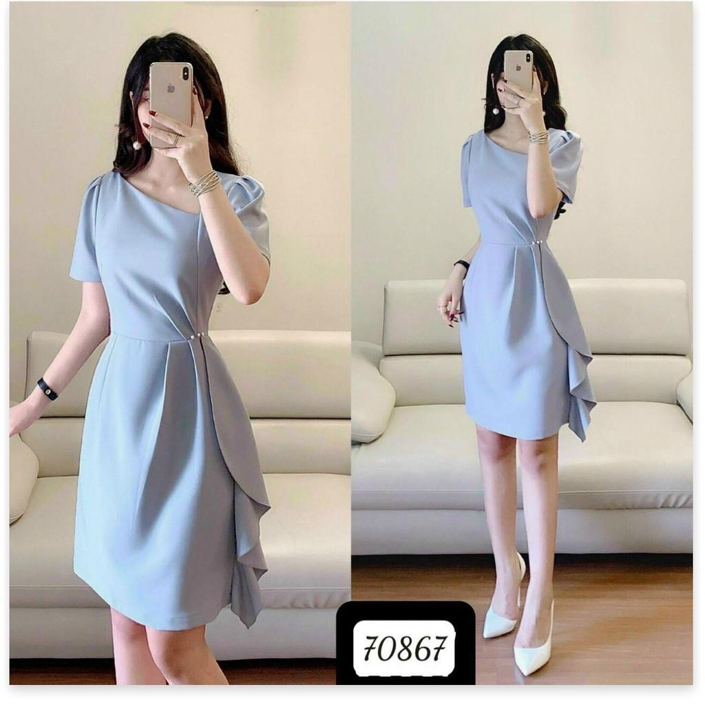 ĐẦM UMI ĐÍNH CƯỜM,THIẾT KẾ HỌA TIẾT TRƠN NHƯNG KHÔNG KÉM PHẦN SANG TRỌNG TRANG NEMO 36 FASHION