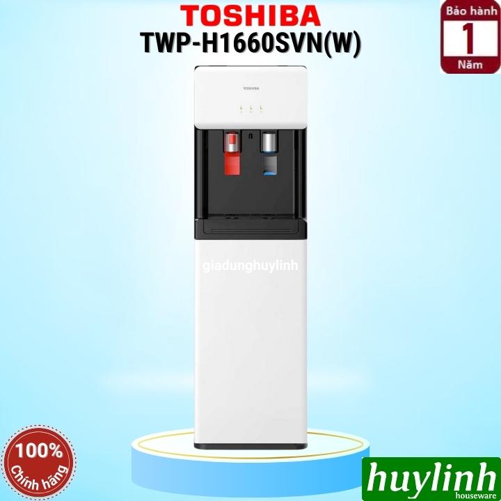 Máy lọc nước RO Toshiba TWP-H1660SVN(W) - UV khử khuẩn - 7 lõi lọc - Trang bị vòi nước nóng - Hàng chính hãng