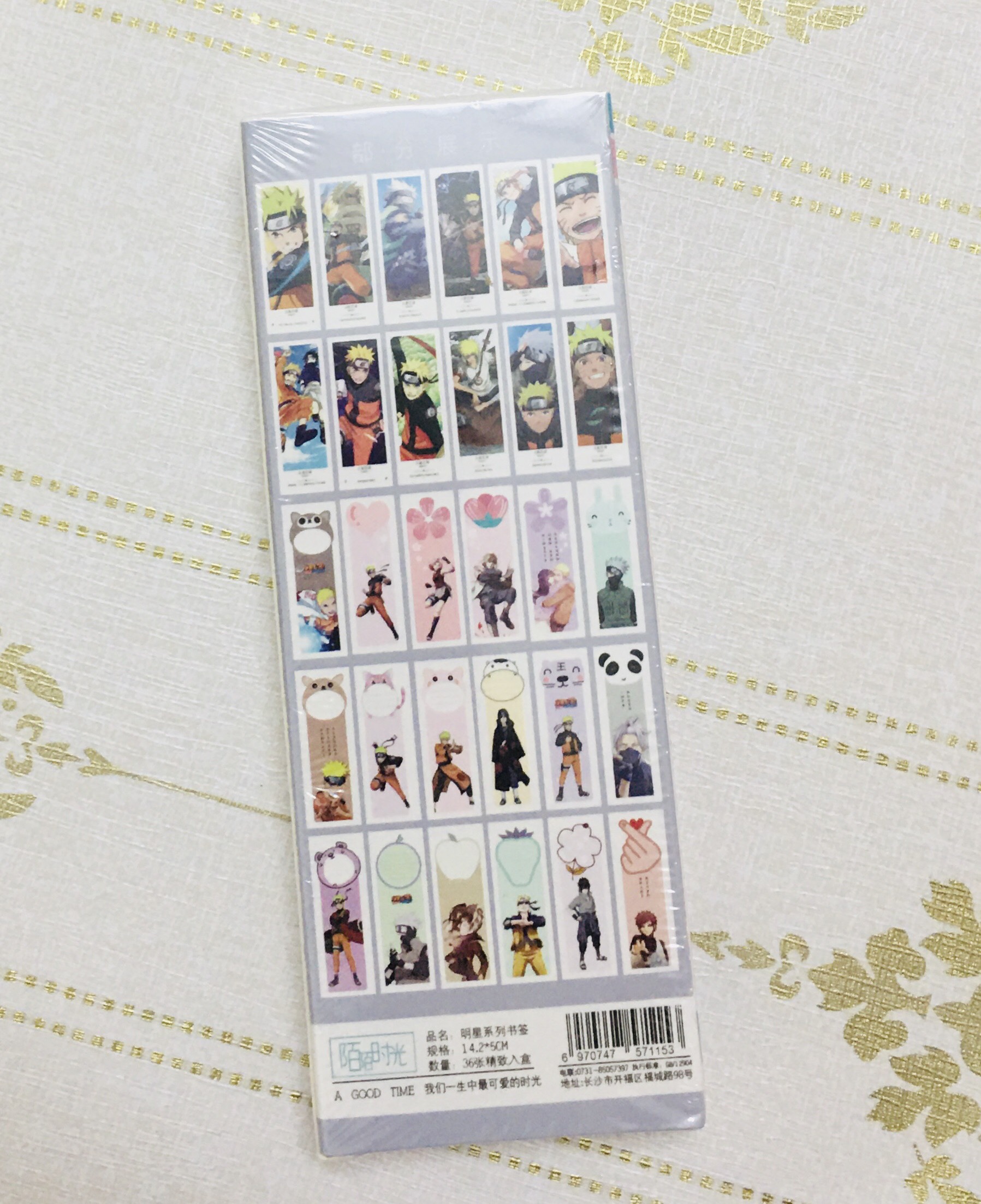 Bookmark Hộp 36 Đánh Dấu Sách NARUTO (giao mẫu ngẫu nhiên)