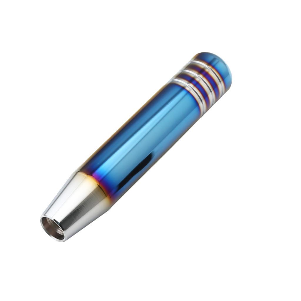 Car Manual Speed  Knob Gear  Shifter Lever Aluminum Handle 18CM