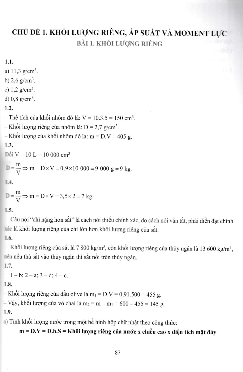 Tư Duy Giải Tự Luận - Khoa Học Tự Nhiên 8 - Phần Vật Lí (Theo Chương Trình GDPT Mới) - OP