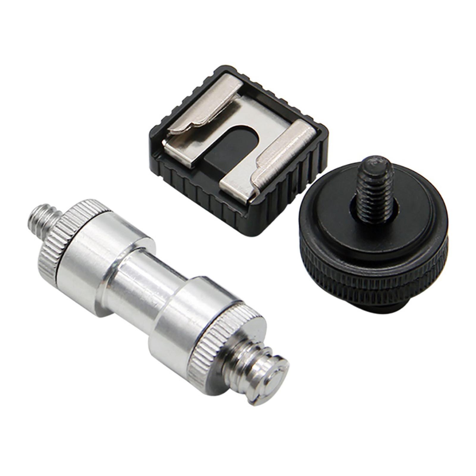 22Pcs Camera Screw Kit 1/4 inch and 3/8 inch Hot Shoe Mount for Monopod
