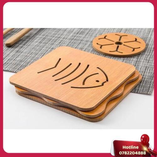 Miếng Lót Gỗ Cách Nhiệt Bàn Ăn, Nhà Bếp - Miễn Phí Vận Chuyển