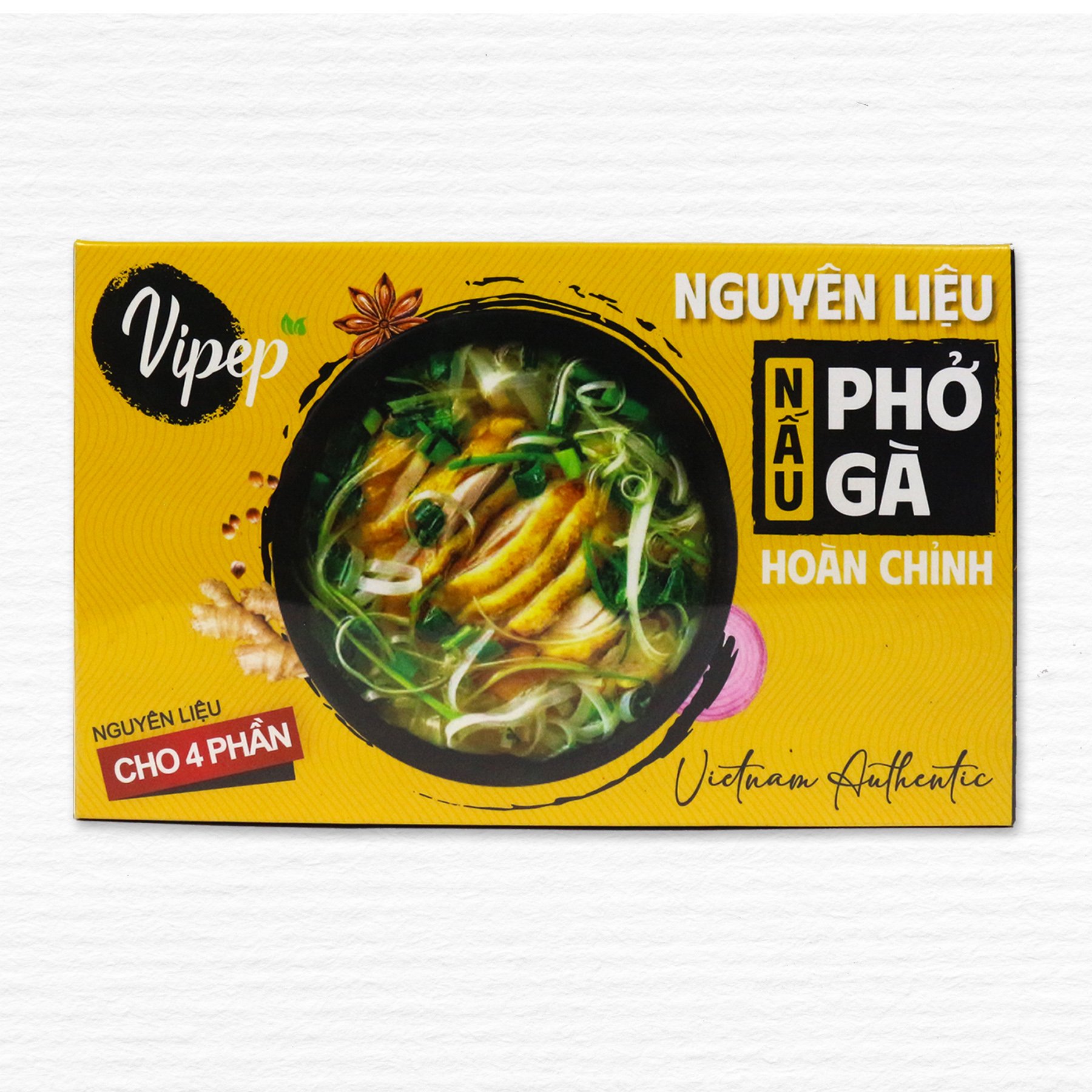 Nguyên Liệu Nấu Phở Gà Hoàn Chỉnh Vipep 320G - Gia vị Vipep