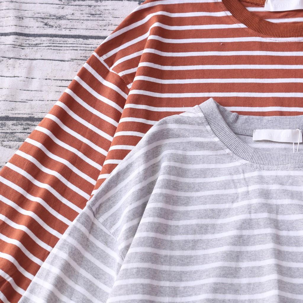ÁO NỈ SỌC SWEATER CUTOUT HỞ LƯNG THẮT NƠ