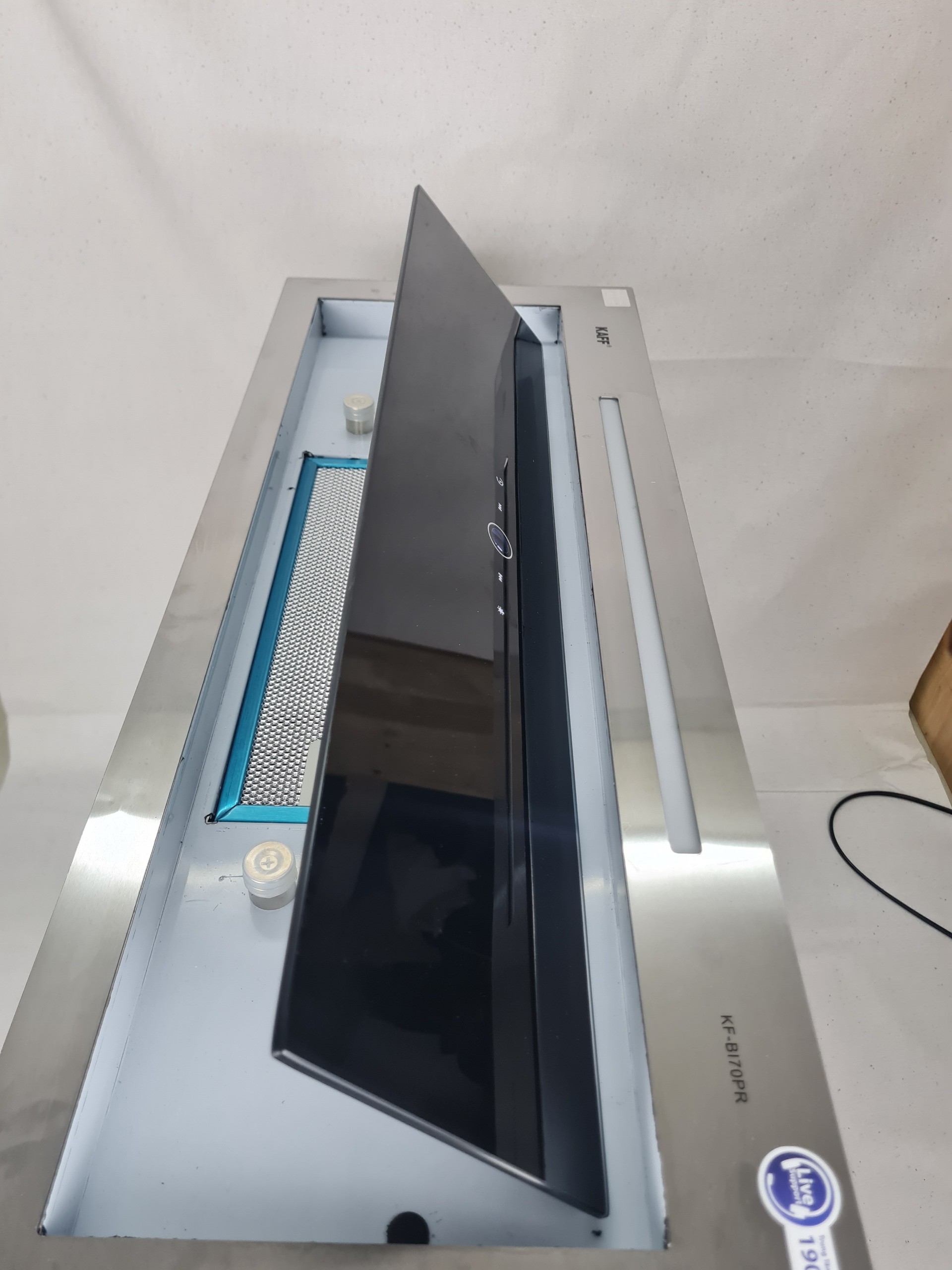 Máy hút mùi âm toàn phần phần mặt kính 800mmcảm ứng KAFF KF-BI80PR - Hàng Chính Hãng
