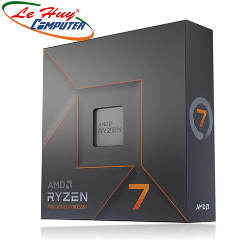 CPU AMD Ryzen 7 7700X (4.5GHz boost 5.4GHz, 8 nhân 16 luồng, 40MB Cache, 105W, Socket AM5) - Hàng Chính Hãng