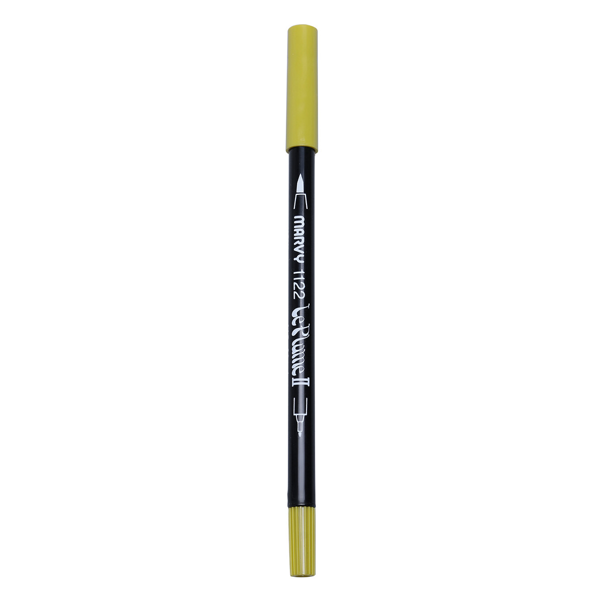 Bút lông hai đầu màu nước Marvy LePlume II 1122 - Brush/ Extra fine tip - Celery (92)