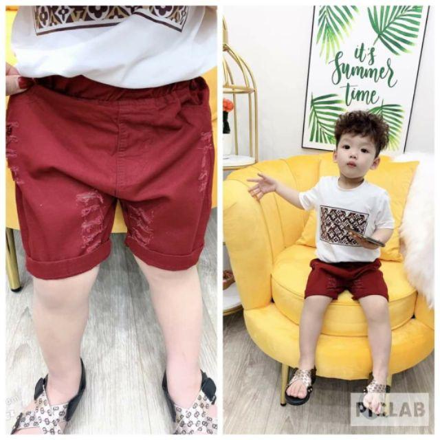 (size 18-33kg)Quần Kaki đùi Cho Bé