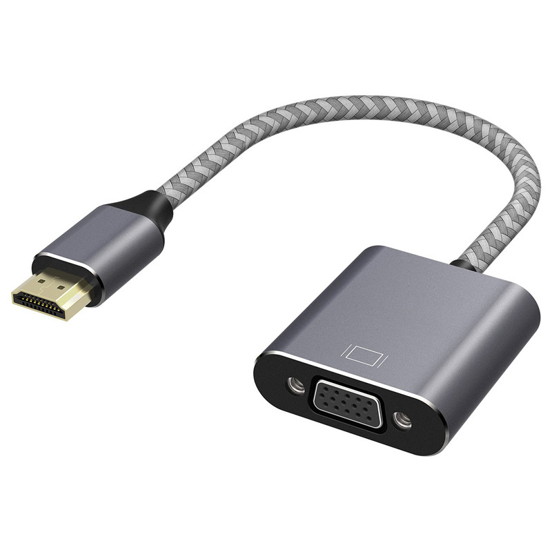 Cáp chuyển đổi HDMI sang VGA cao cấp vỏ nhôm