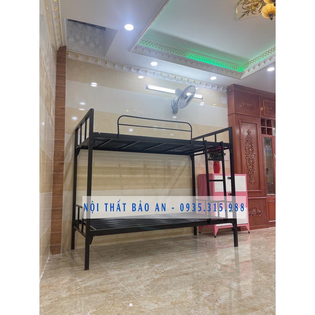 Giường sắt hai tầng homstay 1mx2m BẢO AN