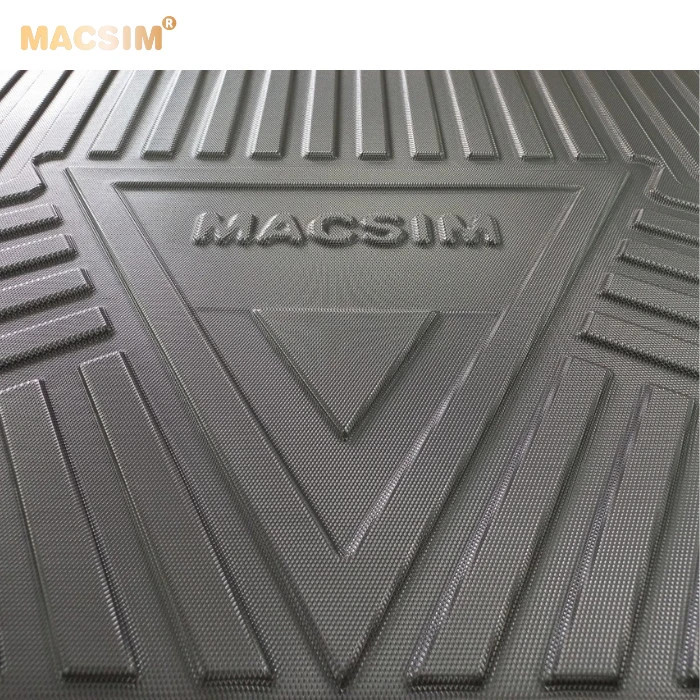 Lót cốp xe ô tô (qd) BMW X3 2018-2022 chất liệu TPV thương hiệu Macsim màu đen