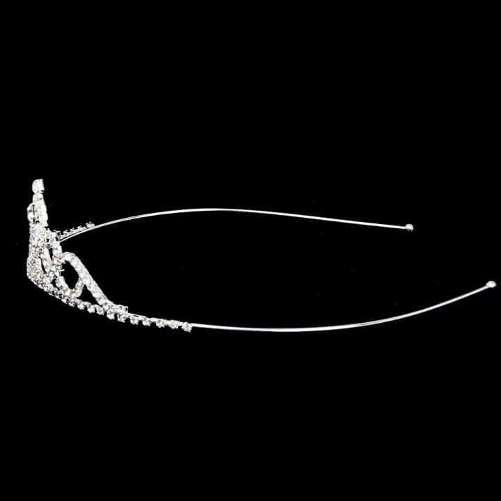 Vương miện công chúa đính đá lấp lánh cho bé gái phối đầm dự tiệc siêu lung linh – P137