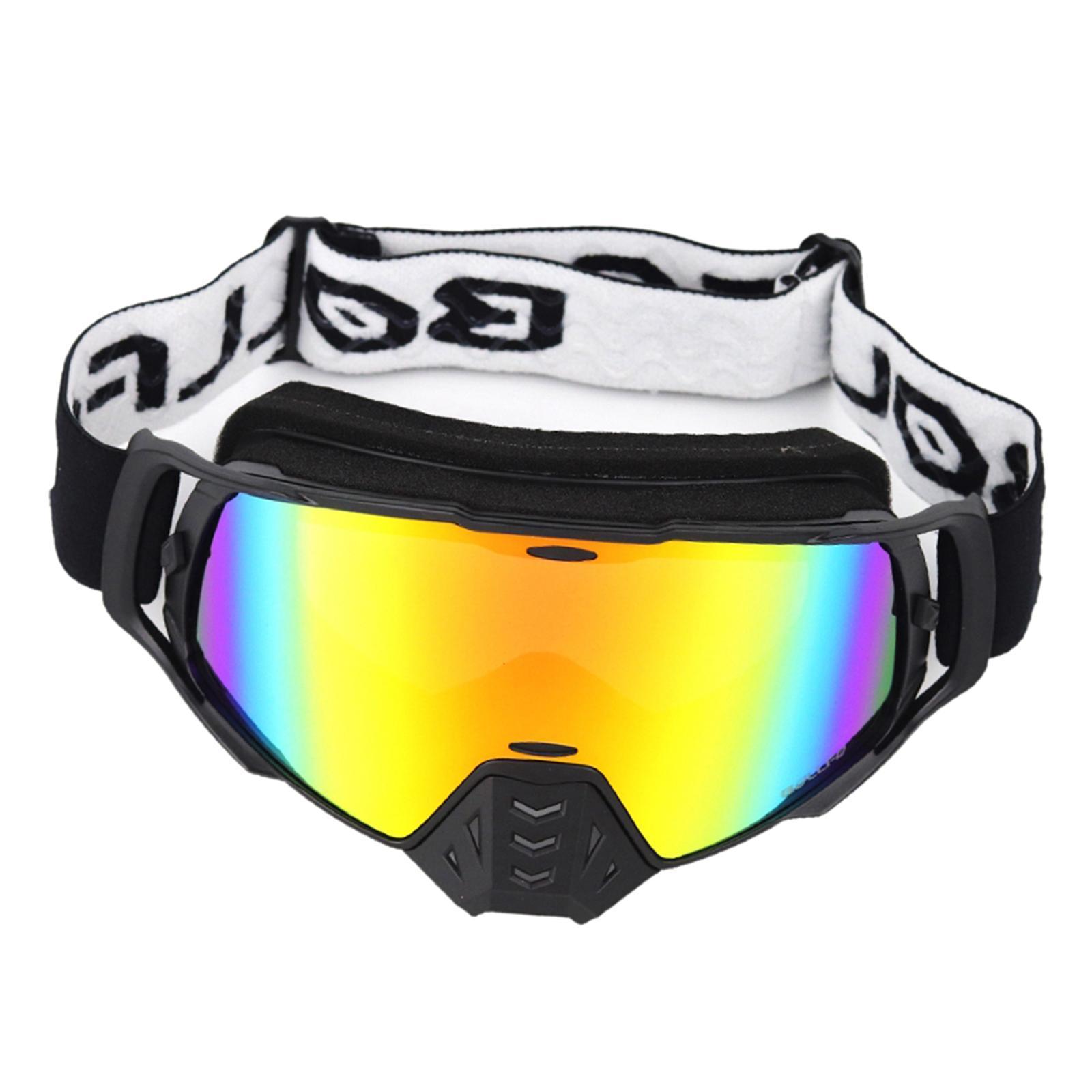 Anti Fog Motorcycle Goggles ATV Dirt Bike Racing Glasses Eyewear