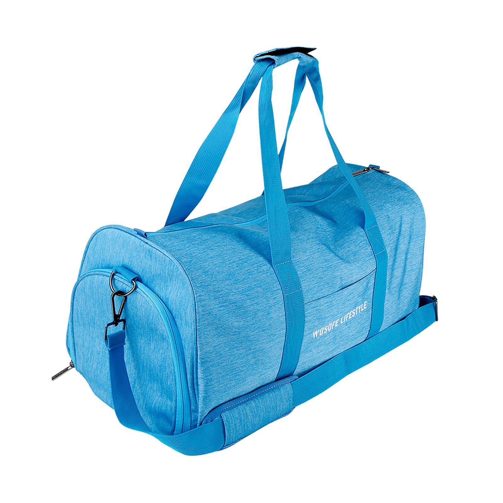 Gym Sport Bag Nylon Travel Duffel Bag for Tennis Outdoor Activities Exercise
