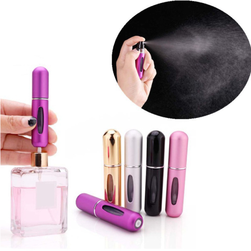 Combo 2 Lọ Chiết Nước Hoa Mini - Chai Chiết Nước Hoa 5ml Dạng Vòi Xịt Phun Sương Tiện Dụng - Giao Màu Ngẫu Nhiên
