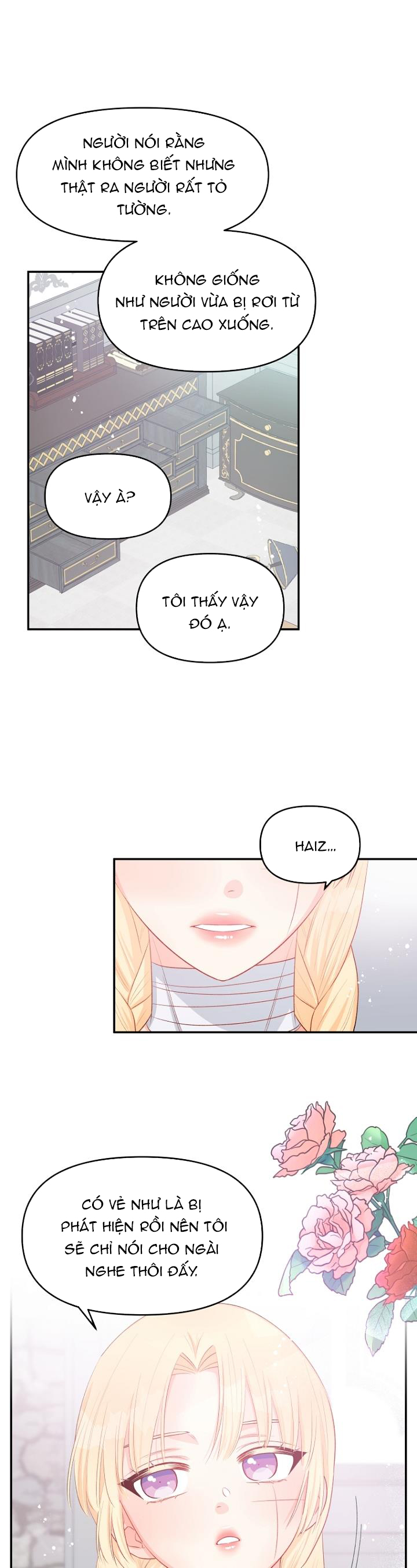 đừng đặt tình cảm mình vào cuốn sách đó chapter 21 22