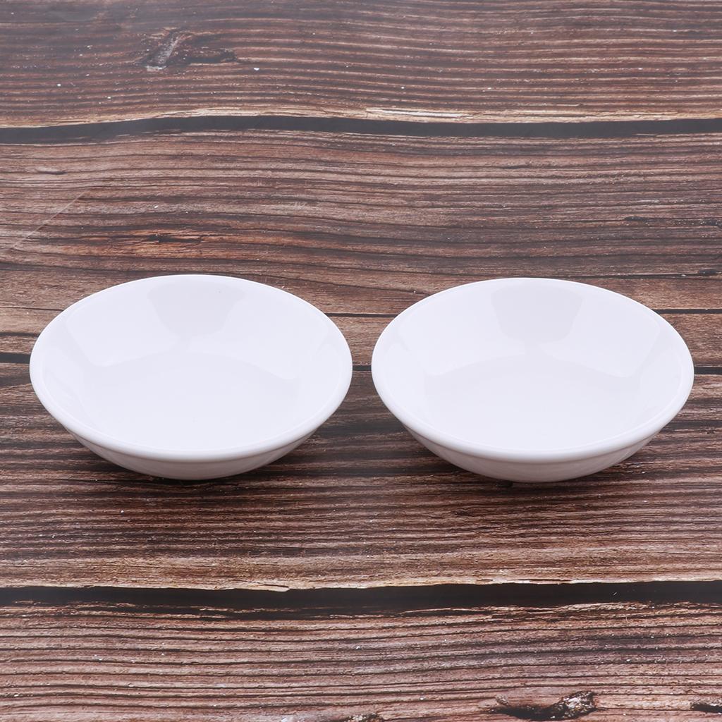 2Pcs Ceramic Oil Warmer Dish Burner Holder Cup Diffuser Replacement Parts for Electric Fragrance Diffuser