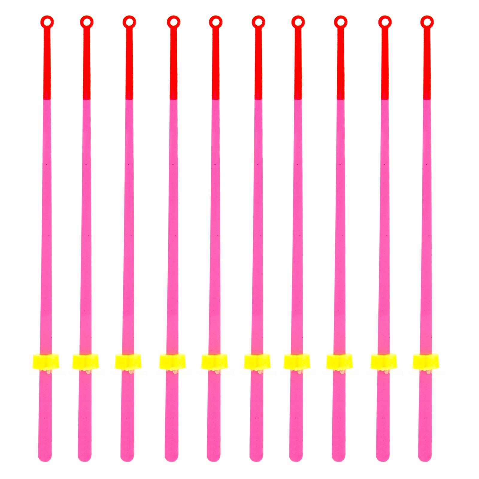 10 Thanh câu cá trên băng - Phụ kiện câu cá làm bằng nhựa ABS, nhẹ và bền