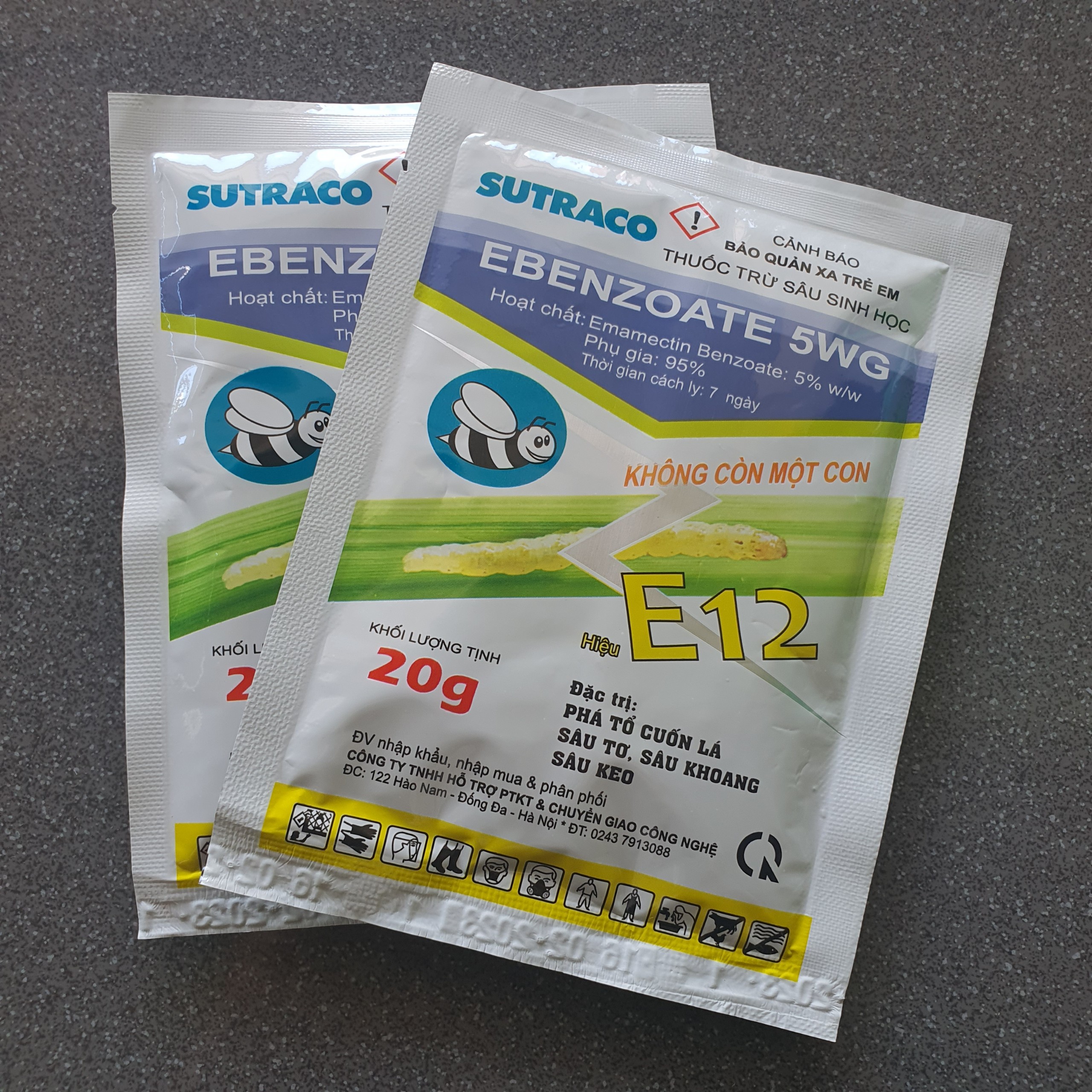 Thuốc Trừ Sâu Sinh Học E12 20gr