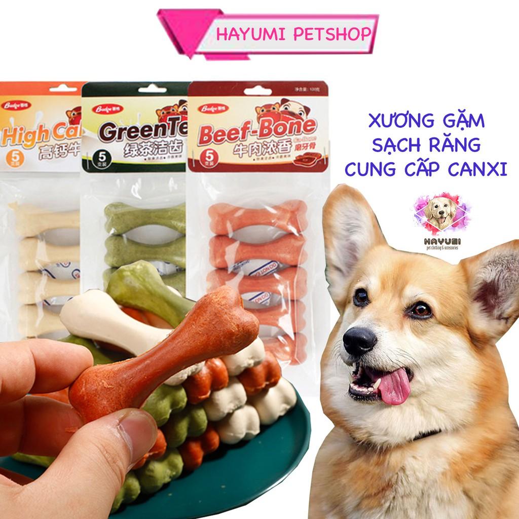 XƯƠNG GẶM SẠCH RĂNG CHO CÚN - GÓI 100g