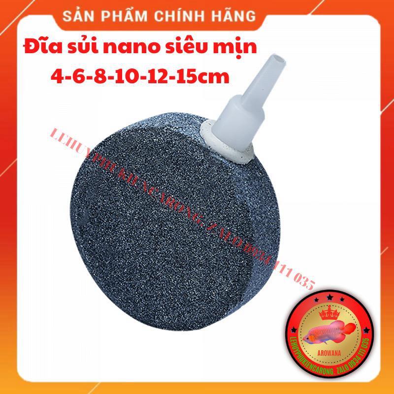 Bánh Sủi Oxy - Đĩa Sủi Xám - Sủi Oxy Dạng Dẹp Cho Bể Cá Cảnh | Phụ Kiện Hồ Cá