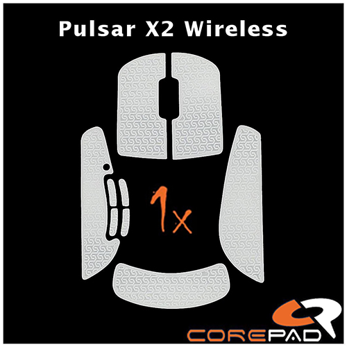 Bộ grip tape Corepad Soft Grips - Pulsar X2 Wireless - Hàng Chính Hãng