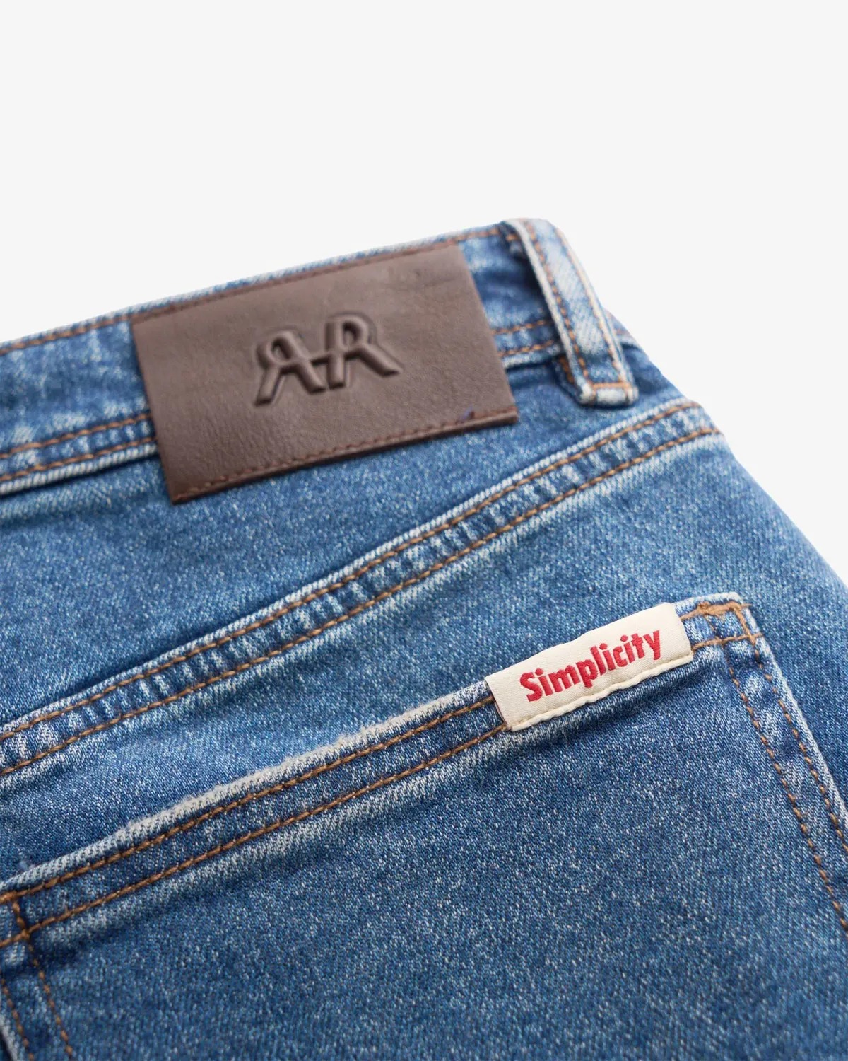 Quần denim nam nhãn point. Tapered - ROUTINE 10F25DPA003