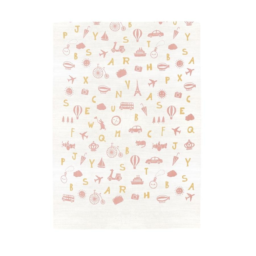 Khăn cho bé đi du lịch Orunet - Japan (35x35cm), chất liệu cotton OGWL1004, OGWL2004, OGWL3004