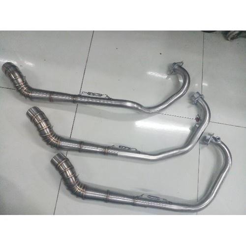 Cổ pô 2 khúc gắn cho xe máy SatriaFi
