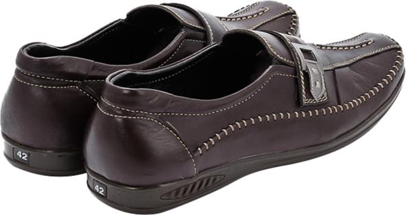 Giày Mọi Nam Huy Hoàng HT7114 - Nâu Đen (Size