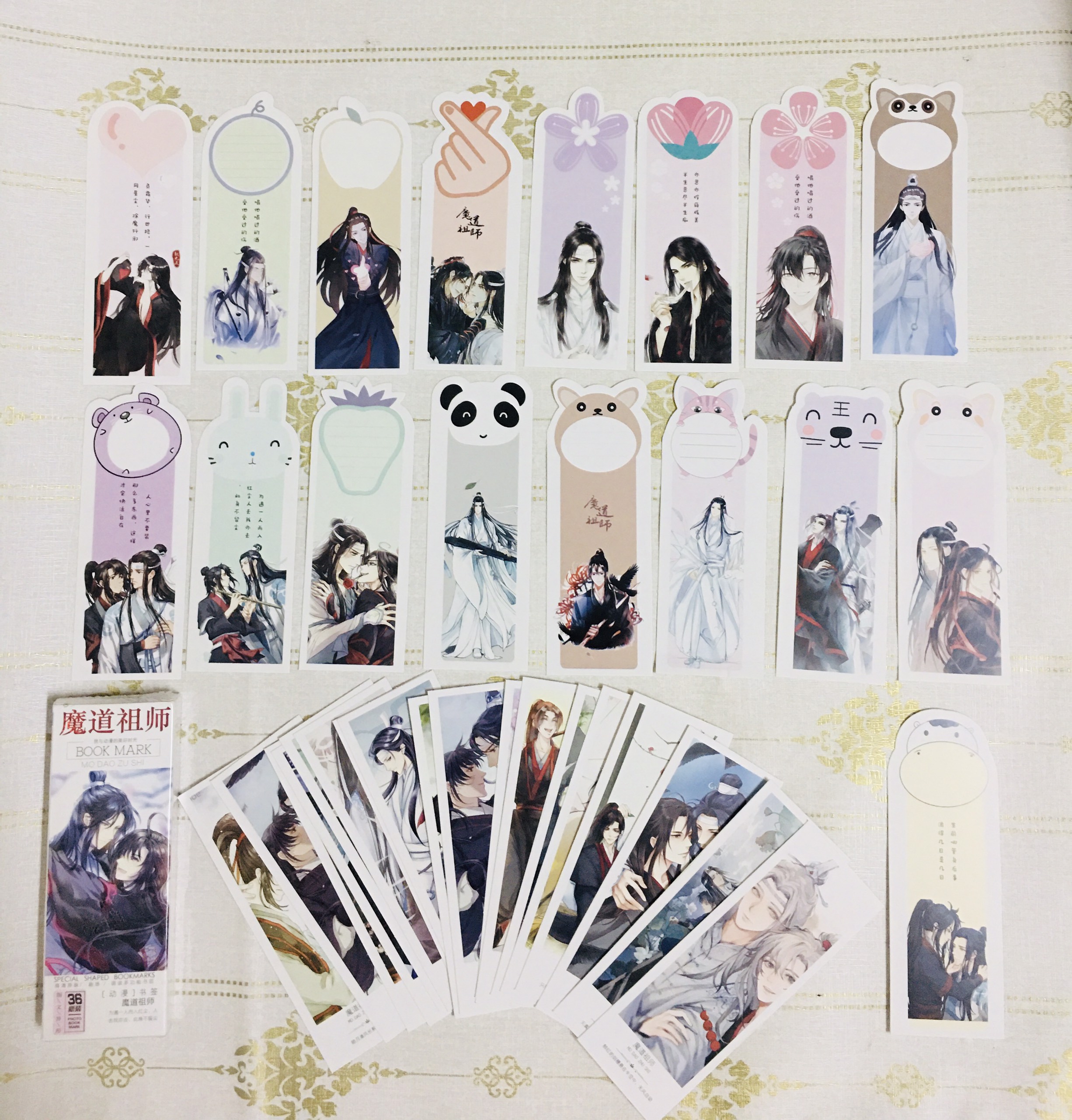 Hộp 36 Đánh Dấu Sách Bookmark Anohana