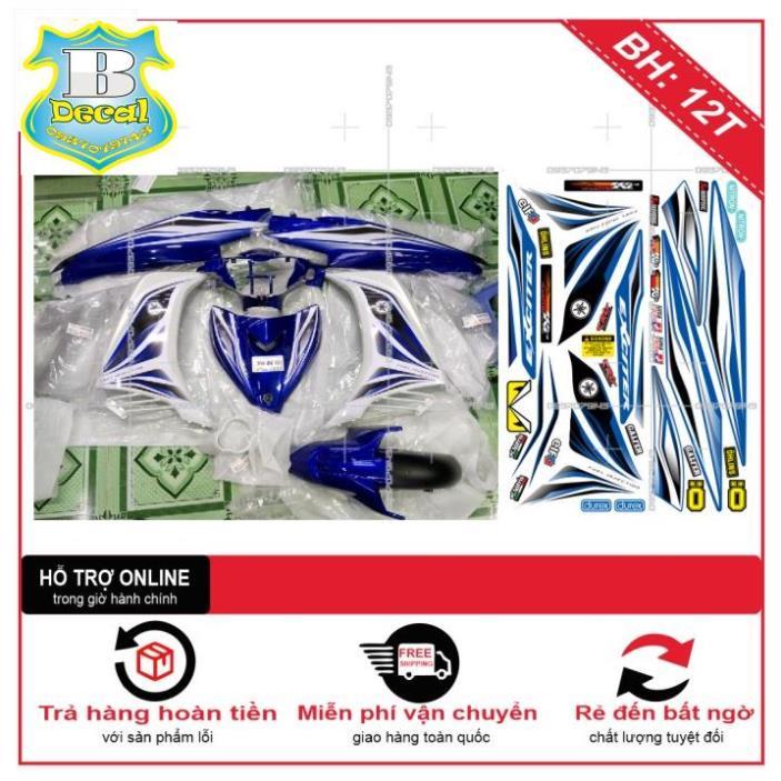 Tem rời dành cho EX 2011 LỬA TRẮNG XANH