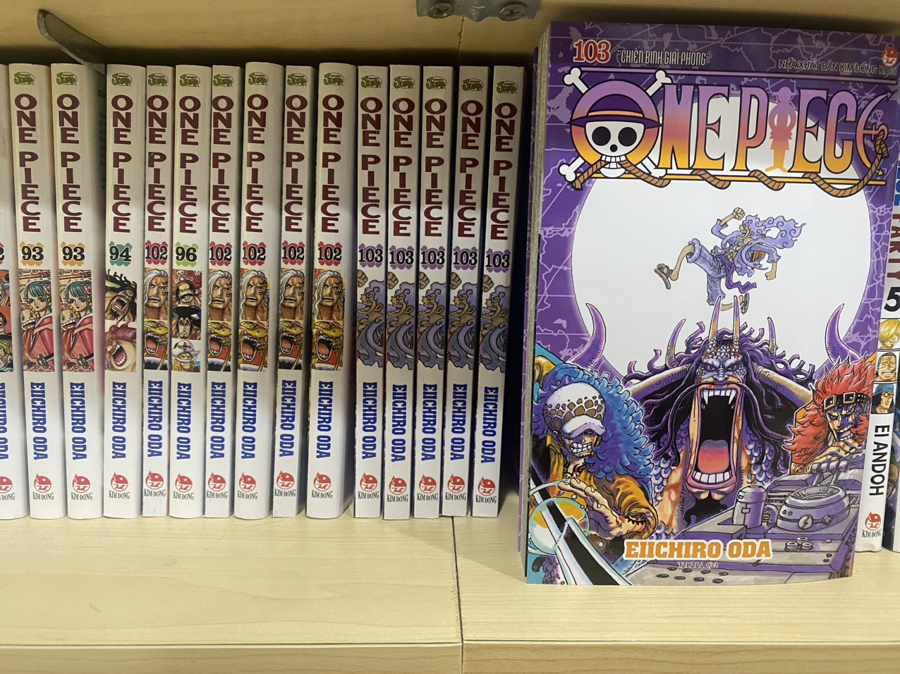 Combo One piece  từ tập 1 đến tập 105