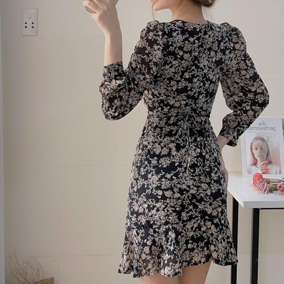 ĐẦM HOA RÚT ĐÙI - MÈO INDA HOUSE