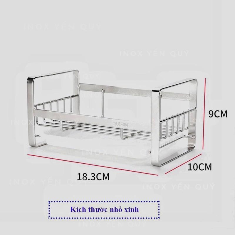 kệ để đồ rửa bát nhà bếp inox 304 có khay nước