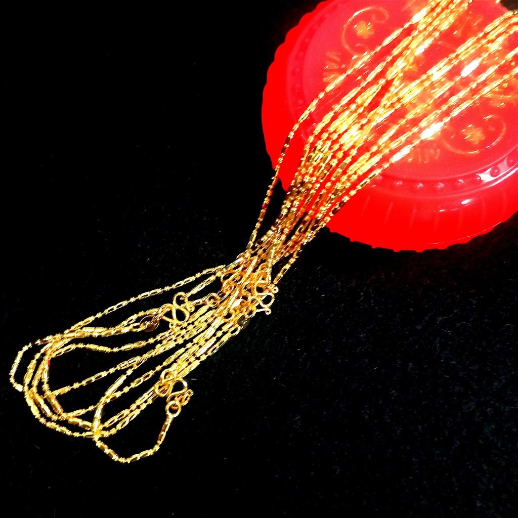 DÂY CHUYỀN MÀU VÀNG KIỂU TRÒN