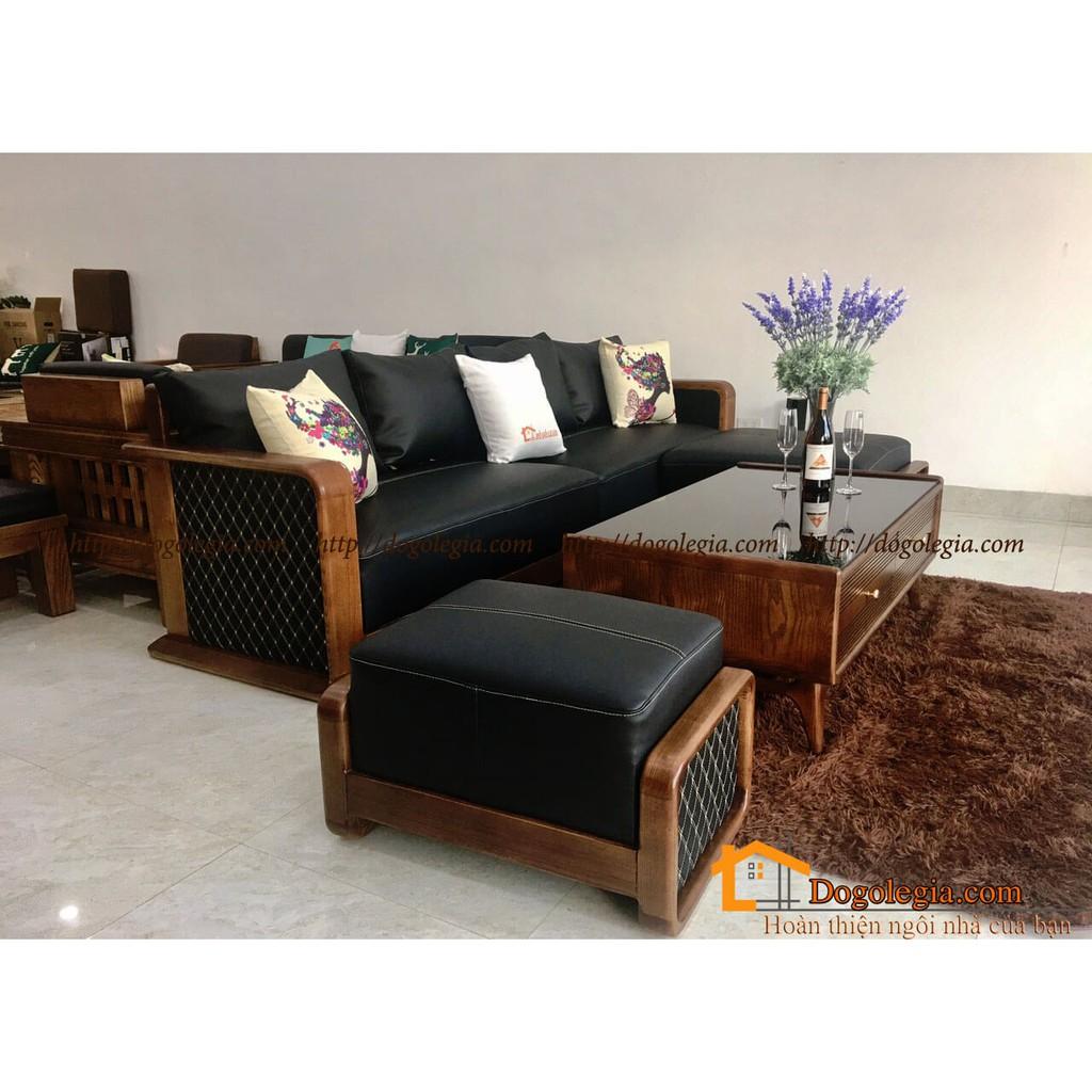 Mẫu Sofa Gỗ Trần Trám Độc Đáo Tại Lê Gia SG235