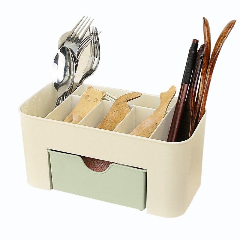 Modern Creative Multi-functional Drawer Type Desktop Storage Box Cosmetic Storage Box Office Kitchen Storage Holder Accessories