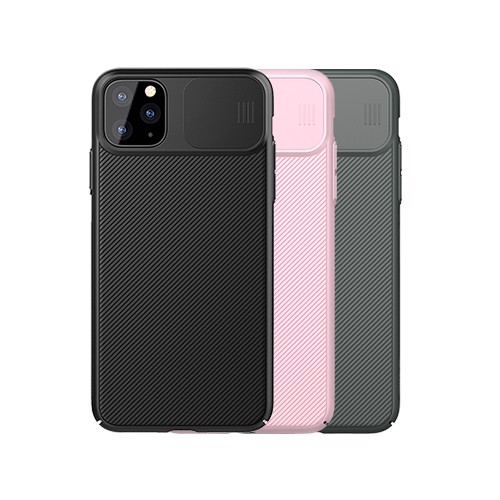 Ốp lưng chống sốc bảo vệ Camera cho iPhone 11 Pro (5.8 inch) hiệu Nillkin Camshield (có khung & nắp đậy bảo vệ Camera) - Hàng chính hãng