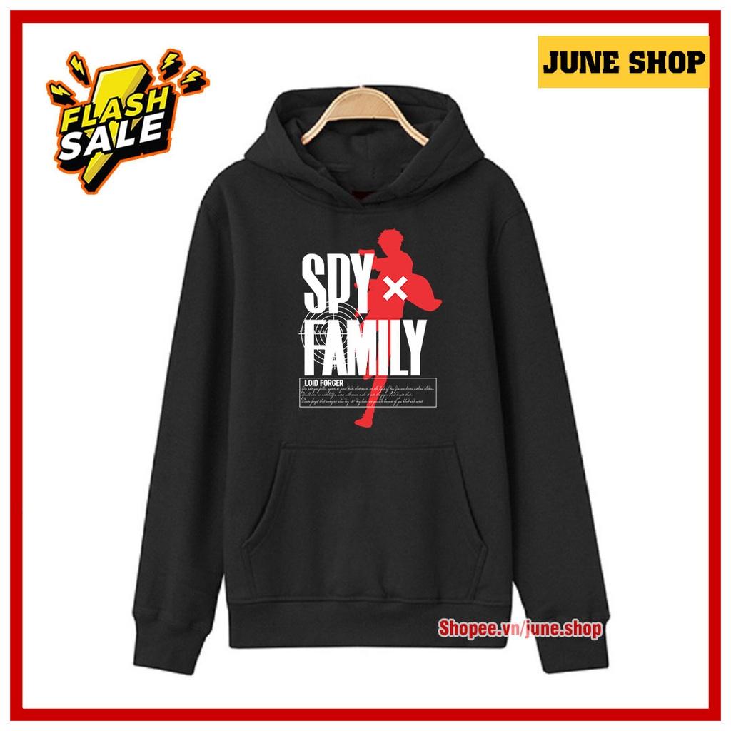 Áo Hoodie Spy x Family, Áo Khoác Anime chất nỉ bông, cá tính, siêu đẹp