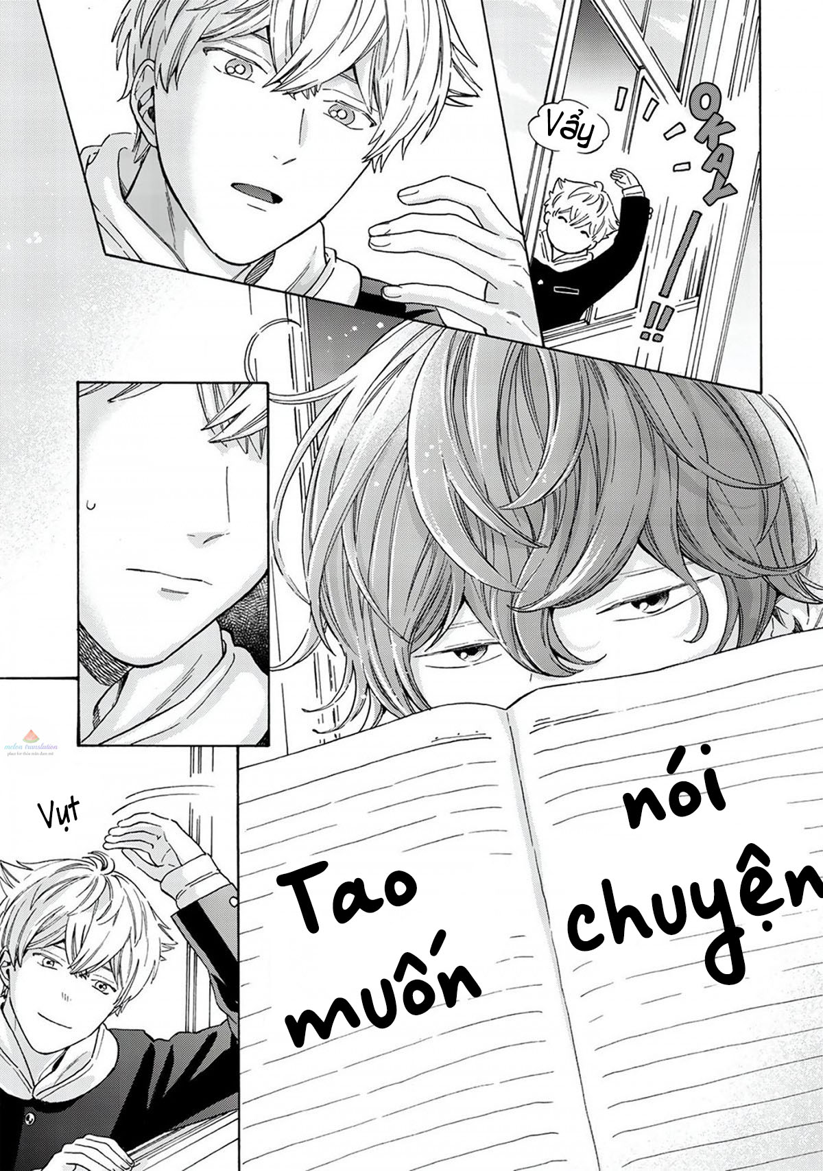 ngôi sao hạng nhất được vẽ bằng nụ hôn chapter 3 17