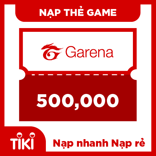 Mã thẻ game Garena 500K