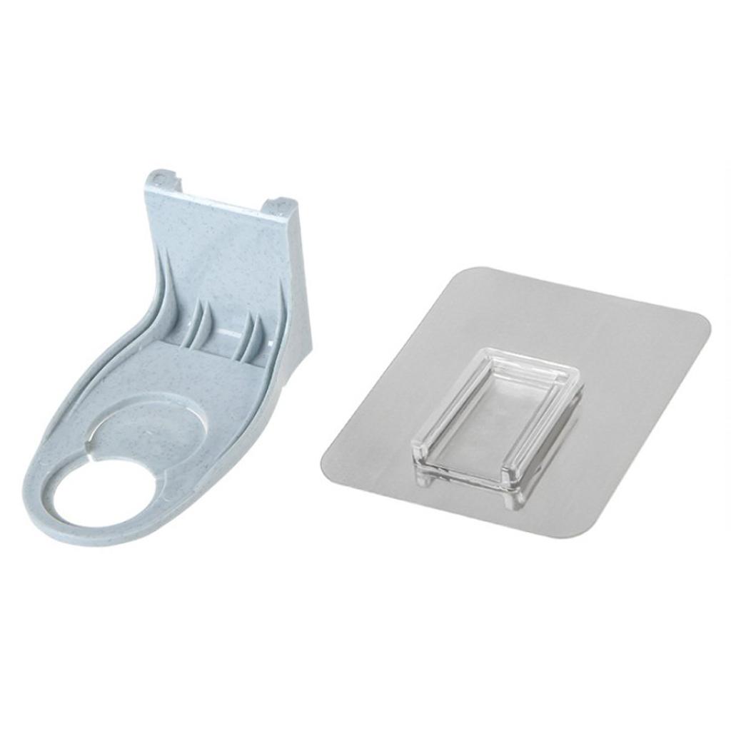 Self Adhesive Wall Mounted Bathroom Shampoo Hanging Rack Shower Gel Bottle Holder Hanger 3 Colors